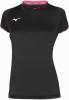 Produkt: Dámské funkční triko MIZUNO Core Short Sleeve Tee W - black/pink fluo - vel. M