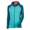Produkt: Dámská mikina PROGRESS Tispa Hoody - modrozelená/mintová