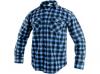 Produkt: Pánská košile CXS Tom - modrá/černá - vel. 43/44