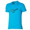 Produkt: Pánské triko MIZUNO RB Logo Tee - hawaiian ocean - vel. M
