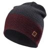 Produkt: Unisex čepice HI-TEC Rolo - black/merlot