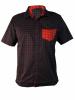 Produkt: Pánská košile HAVEN Agnes SlimFit Men - black/red