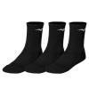 Produkt: Ponožky MIZUNO Training 3P Socks - black (balení 3 párů) - vel. XL (44-46)