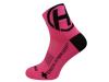 Produkt: Cyklo ponožky HAVEN Lite Silver Neo - pink (balení 2 párů)