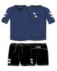 Produkt: Set HUMMEL Team Spirit 06-167 - tm. modrá - vel. XL