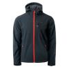 Produkt: Pánská softshellová bunda ELBRUS Iver - black/spicy orange/asphalt