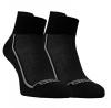 Produkt: Ponožky FLORES Sneaker - černá/šedá - set 2 párů