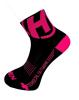 Produkt: Cyklo ponožky HAVEN Lite Silver Neo - black/pink (balení 2 párů)