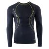 Produkt: Pánské funkční triko HI-TEC Ikar Top - black/lime punch