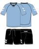 Produkt: Set HUMMEL Team Spirit 06-167 - argentina modrá - vel. XXL