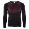 Produkt: Pánské funkční triko HI-TEC Higlo Top - black/dark red