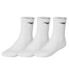 Produkt: Ponožky MIZUNO Training 3P Socks - white (balení 3 párů)