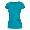 Produkt: Dámské triko OCÚN Blooms T - Baltic Blue - vel. S
