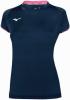 Produkt: Dámské funkční triko MIZUNO Core Short Sleeve Tee W - navy/pink fluo - vel. M