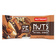 NUTREND DeNuts 40 g - mandle v hořké čokoládě