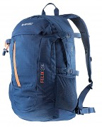HI-TEC Felix II 25 l - insignia blue/orange peel