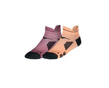 MIZUNO Active Training Mid 2P - apricot ice/violet quatz (balení 2 párů) - vel. S (35-37)