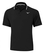 MIZUNO Men Mizuno Polo - black/white