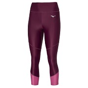 MIZUNO Core 3/4 Tight - grape wine - vel. XS