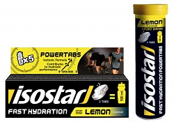 ISOSTAR Powertabs 120 g citron (10 ks)