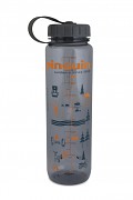 PINGUIN Tritan Slim Bottle 1.0 l - šedá