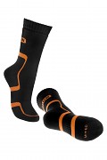 BENNON Trek Sock - black/orange