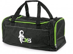 CXS sportovní taška 60x30x30 cm - 54 l - černá/zelená