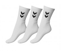 HUMMEL Basic - bílá - set 3 párů