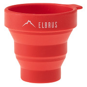 ELBRUS Foldcup 130 ml - red