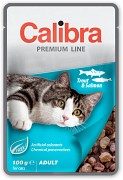 CALIBRA Cat kapsa Premium Adult Trout & Salmon 100 g