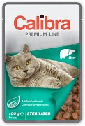 CALIBRA Cat kapsa Premium Sterilised Liver 100 g