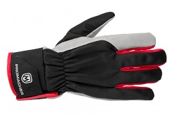 PROMACHER Carpos Velcro Gloves - grey-red - vel. M/8 - balení 12 párů