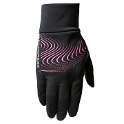 PROGRESS Coolio Gloves - černá/růžová