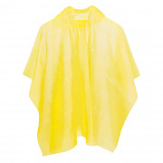 MARTES Poncho Raincoat JR - cyber yellow