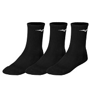 MIZUNO Training 3P Socks - black (balení 3 párů) - vel. M (38-40)