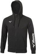 MIZUNO Terry FZ - black - vel. 4XL