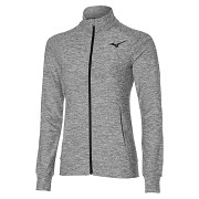 MIZUNO Training Jacket W - gray melange - vel. XS