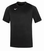 MIZUNO Core Short Sleeve Tee - black/black - vel. M