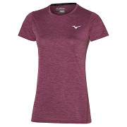 MIZUNO Impulse Core Tee W - grape wine