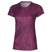 MIZUNO Graphic Tee W - magenta haze