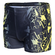 AQUAWAVE Atos JR - black apple green logo print