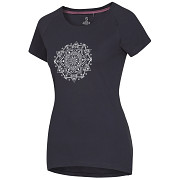 OCÚN Raglan T Women - Dark Grey India Ink Mandala - vel. XL